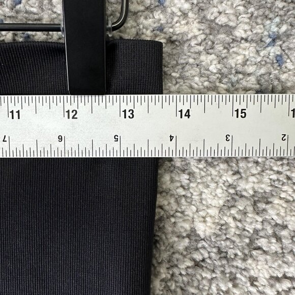 Spanx Leggings Womens XL Tall Black High Rise Seamless Shaping Tummy Control - Picture 2 of 7